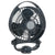 SEEKR by Caframo Bora 748 24V 3-Speed 6" Marine Fan - Black OutdoorUp