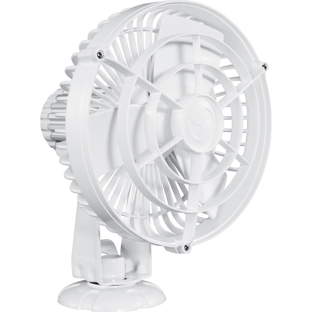 SEEKR by Caframo Kona 817 12V 3-Speed 7" Waterproof Fan - White OutdoorUp