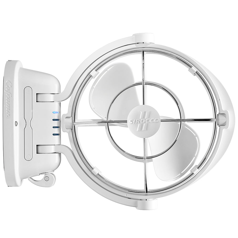 SEEKR by Caframo Sirocco II 3-Speed 7" Gimbal Fan - White - 12-24V OutdoorUp