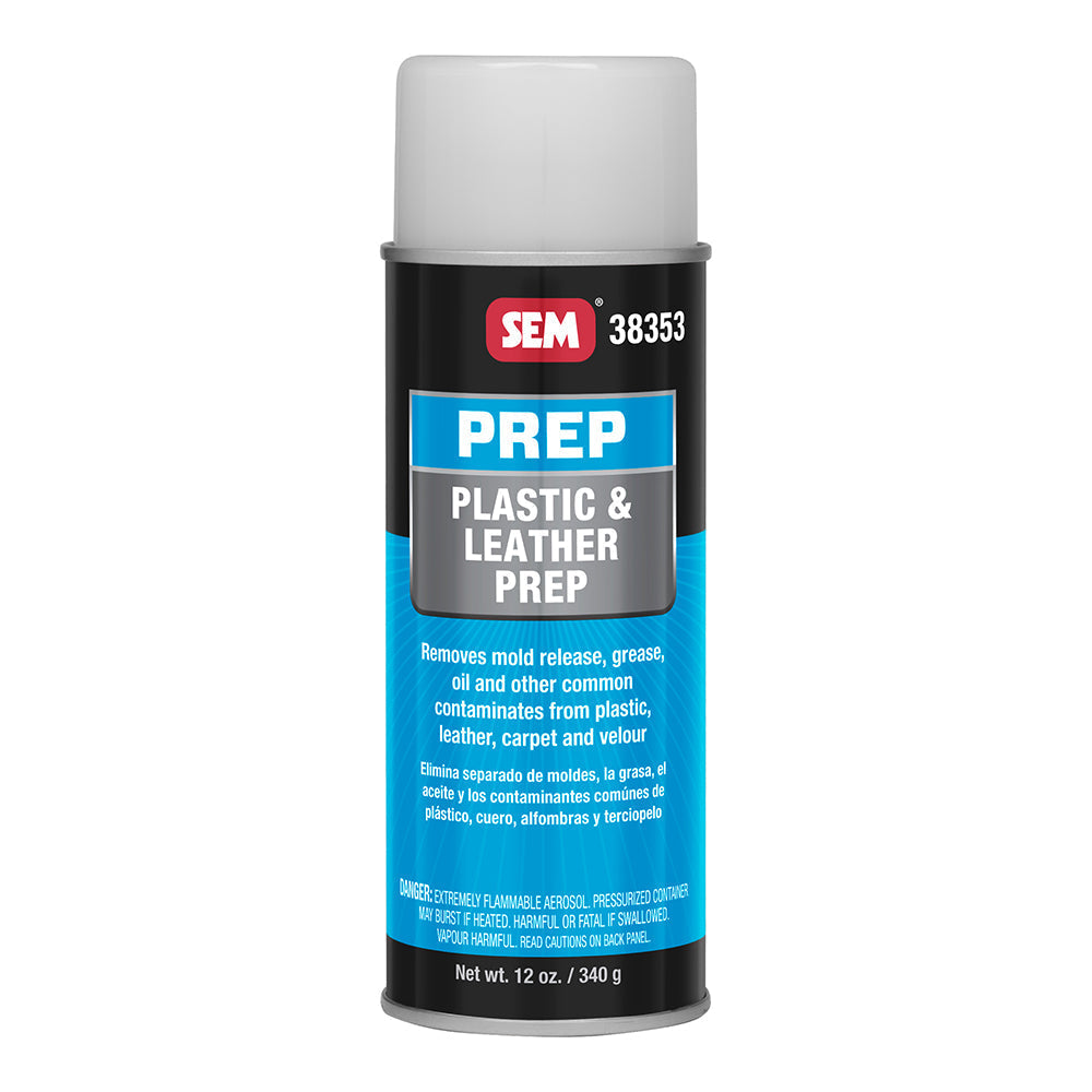 SEM Plastic  Leather Prep - 12oz OutdoorUp