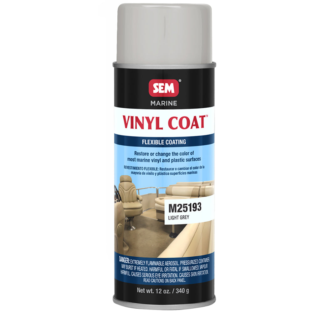 SEM Vinyl Coat - Light Grey - 12oz OutdoorUp