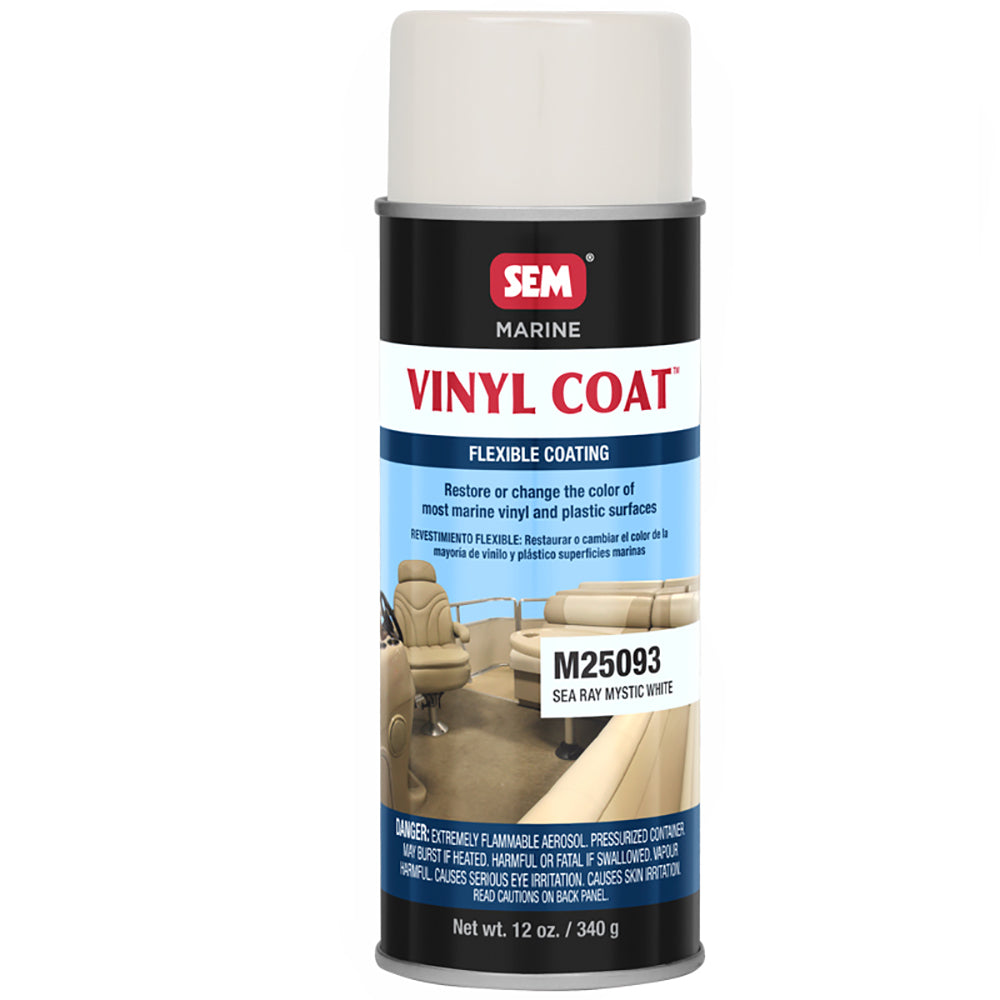 SEM Vinyl Coat - Sea Ray Mystic White - 12oz OutdoorUp