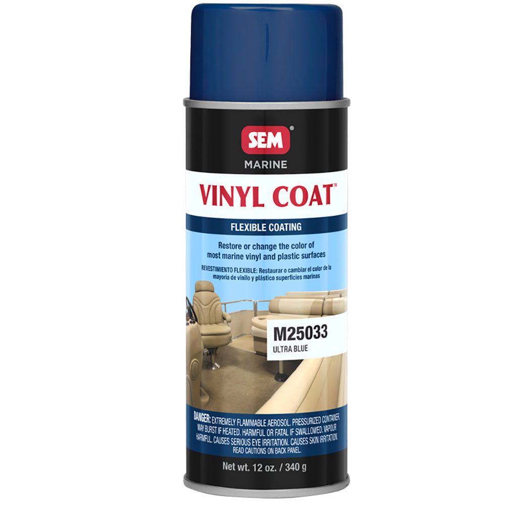 SEM Vinyl Coat - Ultra Blue - 12oz OutdoorUp