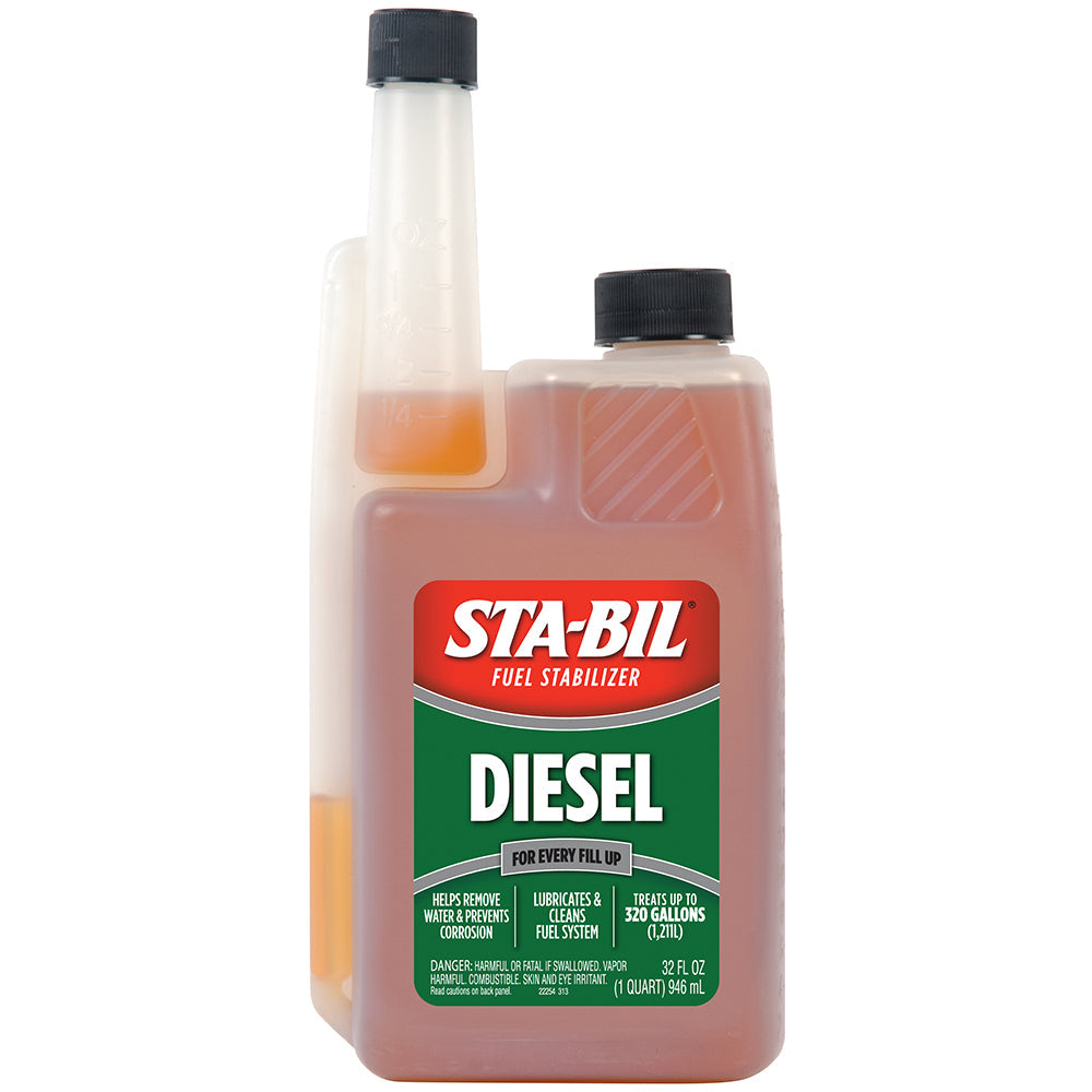 STA-BIL Diesel Formula Fuel Stabilizer  Performance Improver - 32oz OutdoorUp