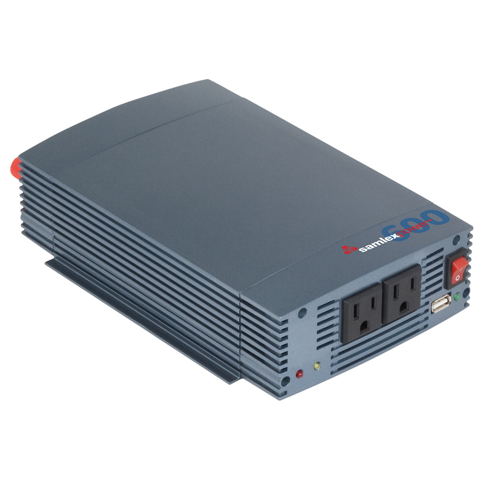 Samlex 600W Pure Sine Wave Inverter - 12V w/USB Charging Port OutdoorUp