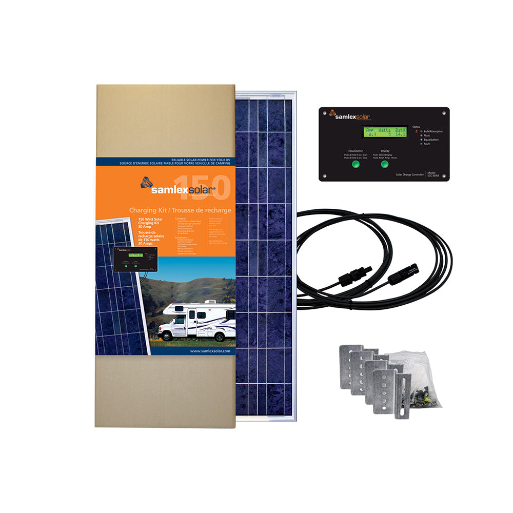 Samlex Solar Charging Kit - 150W - 30A OutdoorUp