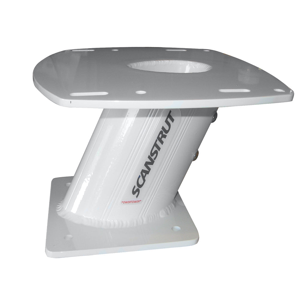 Scanstrut APT-250-01 - Aluminum PowerTower Radar Mount - 10" Aft Leaning OutdoorUp