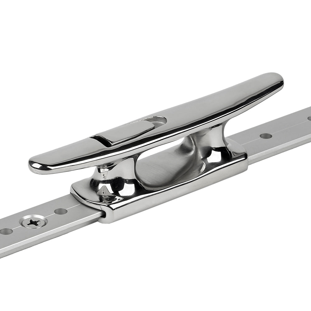 Schaefer Mid-Rail Chock/Cleat Stainless Steel - 1-1/4" OutdoorUp