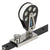 Schaefer Spring Loaded/Lined Slide/Aluminum f/1" T-Track OutdoorUp