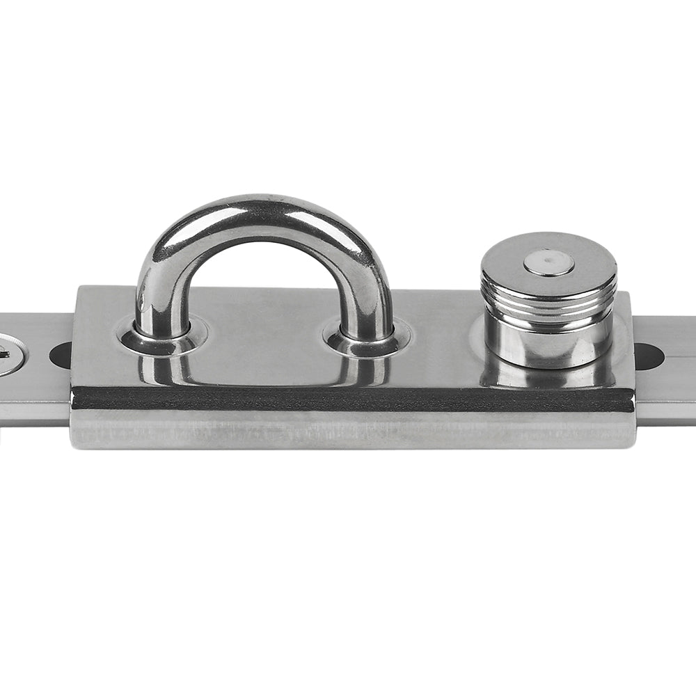 Schaefer Stainless 1-1/4" T-Track Slider - Eye Slide/Lined OutdoorUp