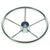 Schmitt Marine 170 Finger Grip Destroyer 5-Spoke 15.5" Stainless Steel Cap 3/4" Tapered Shaft w/Knob OutdoorUp