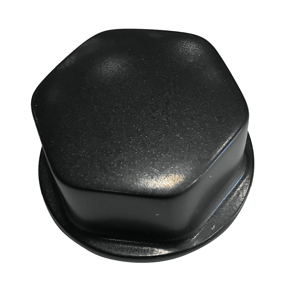 Schmitt Marine Faux Center Nut Black w/1/2"  5/8" M12 Base f/Cast Steering Wheels OutdoorUp