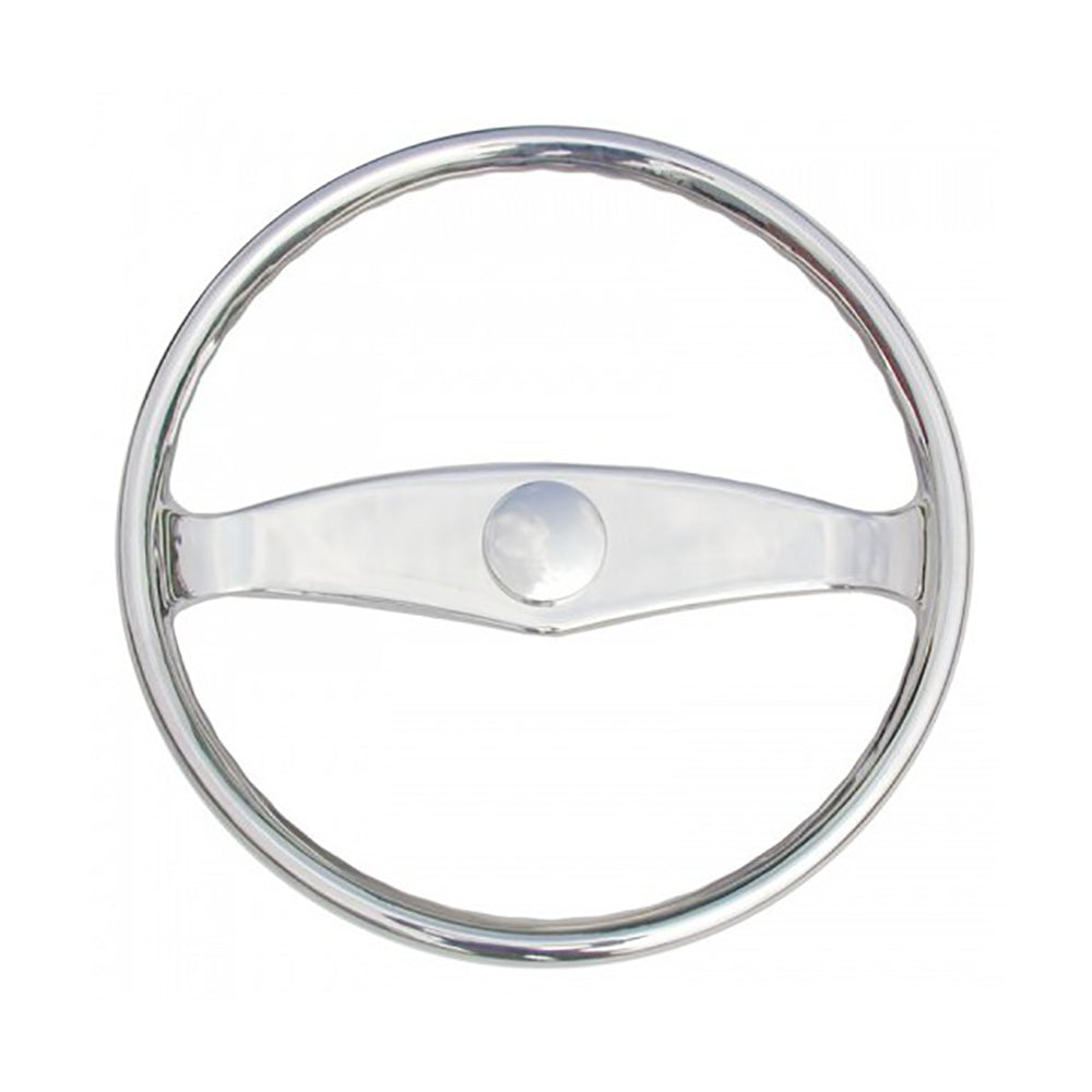Schmitt Marine - Ongaro Wheel - 15.5" f/3/4" Teleflex Tapered Shaft OutdoorUp