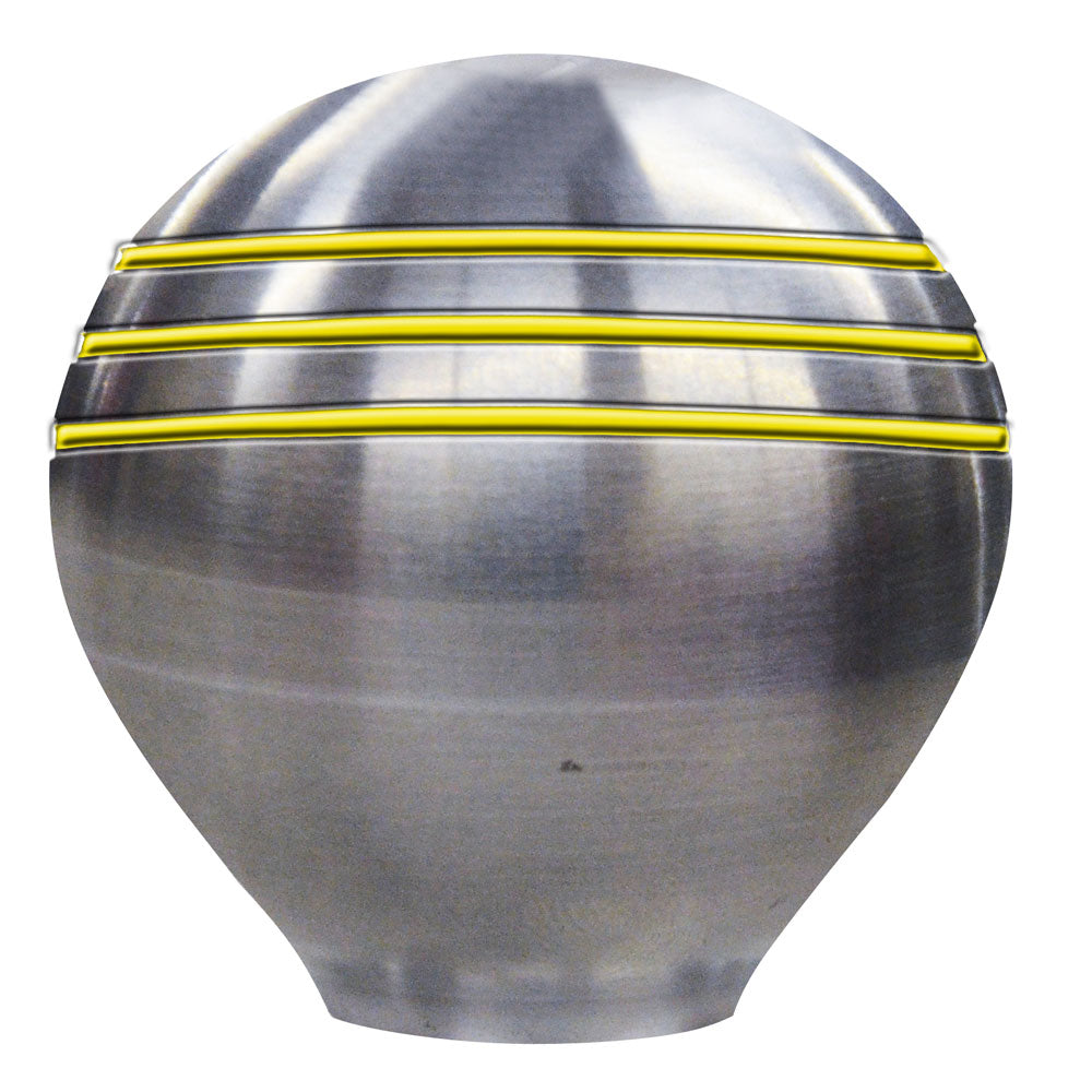 Schmitt Marine Throttle Knob - 1-1/2" - Gold Grooves OutdoorUp