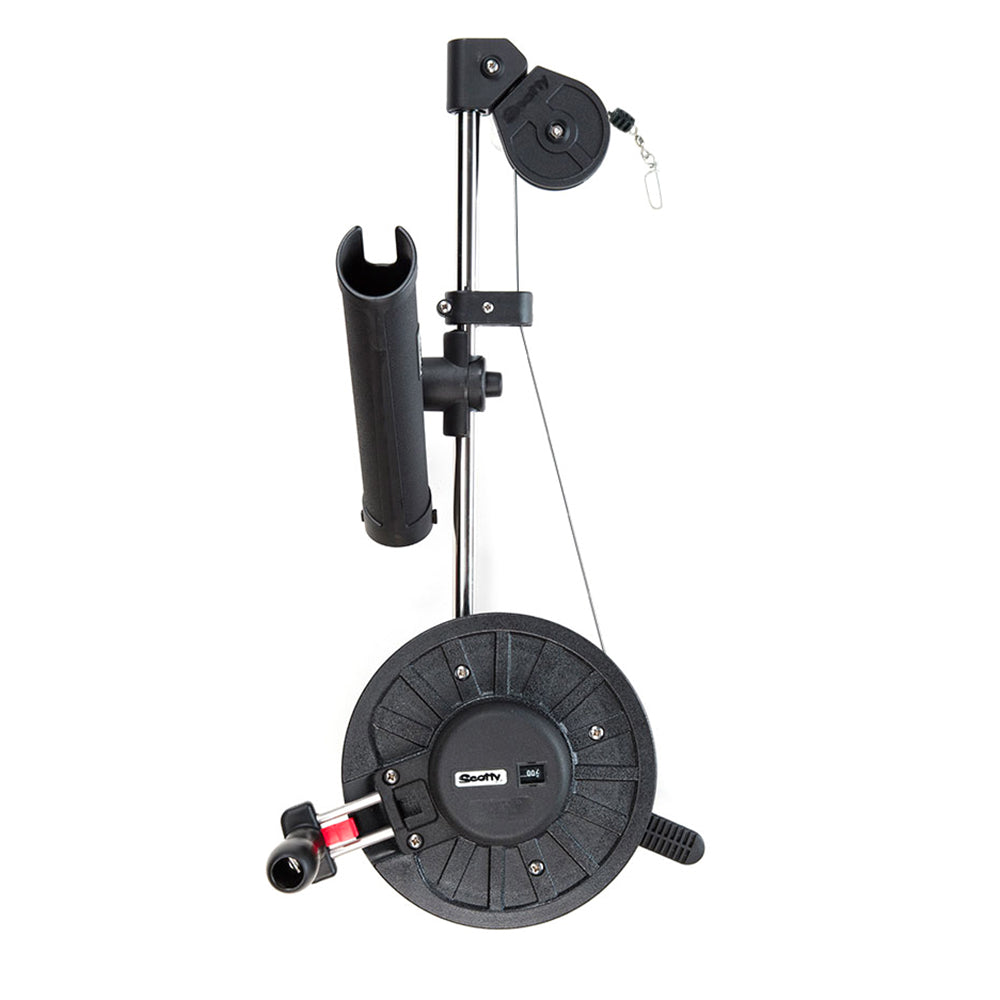Scotty 1060 Depthking Manual Downrigger w/Rod Holder OutdoorUp