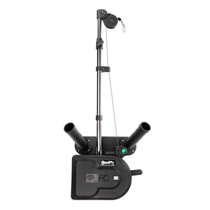 Scotty 1116 Propack 60" Telescoping Electric Downrigger w/ Dual Rod Holders and Swivel Base OutdoorUp