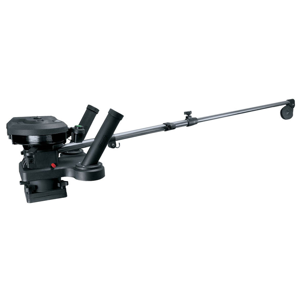 Scotty 1116 Propack 60" Telescoping Electric Downrigger w/ Dual Rod Holders and Swivel Base OutdoorUp