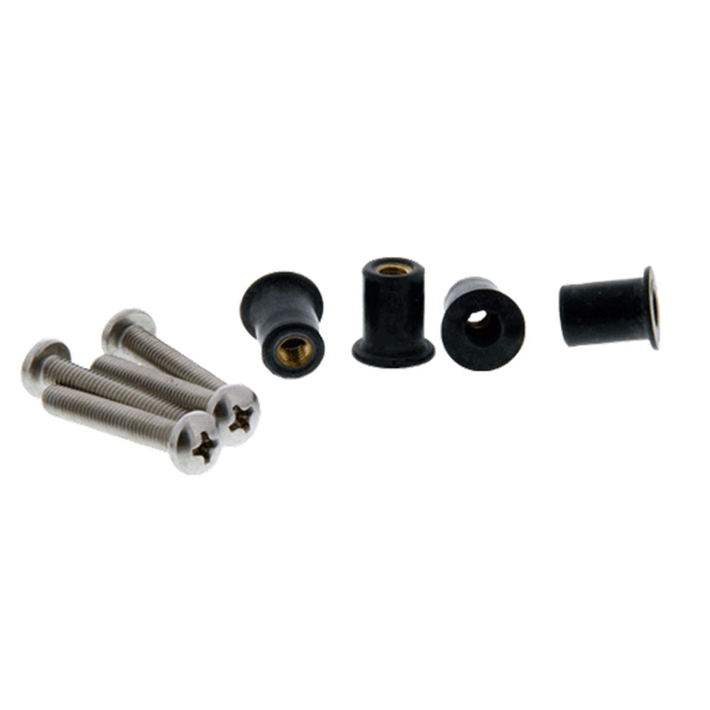 Scotty 133-16 Well Nut Mounting Kit - 16 Pack OutdoorUp