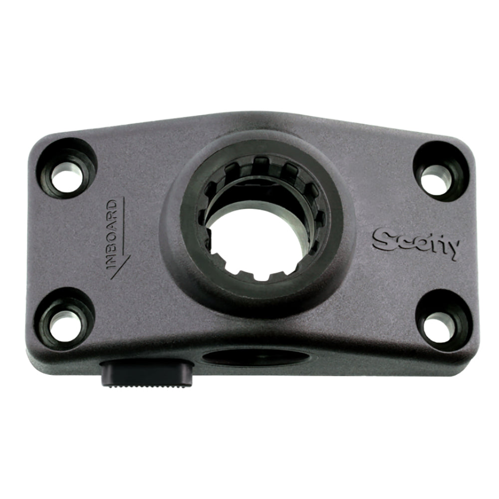 Scotty 241 Locking Combination Side or Deck Mount - Black OutdoorUp