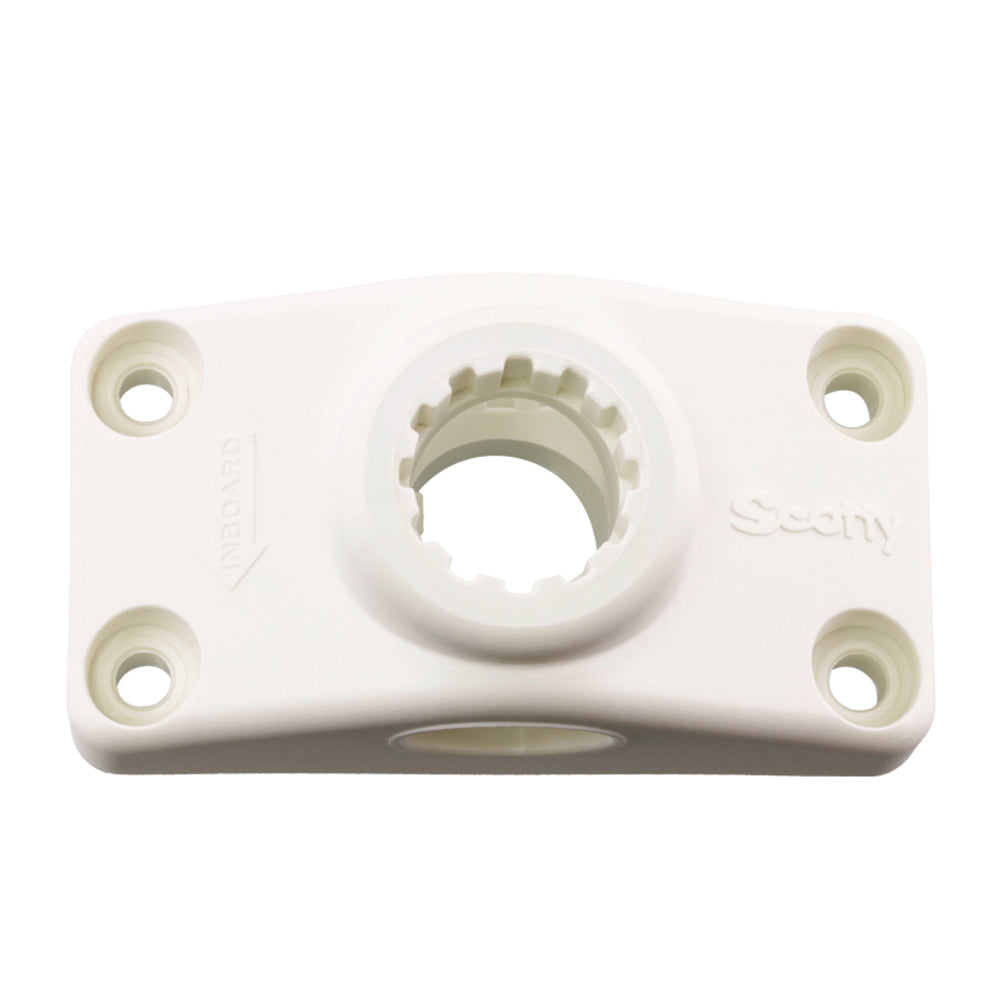 Scotty Combination Side / Deck Mount - White OutdoorUp