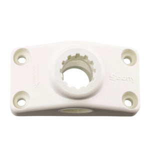 Scotty Combination Side / Deck Mount - White OutdoorUp