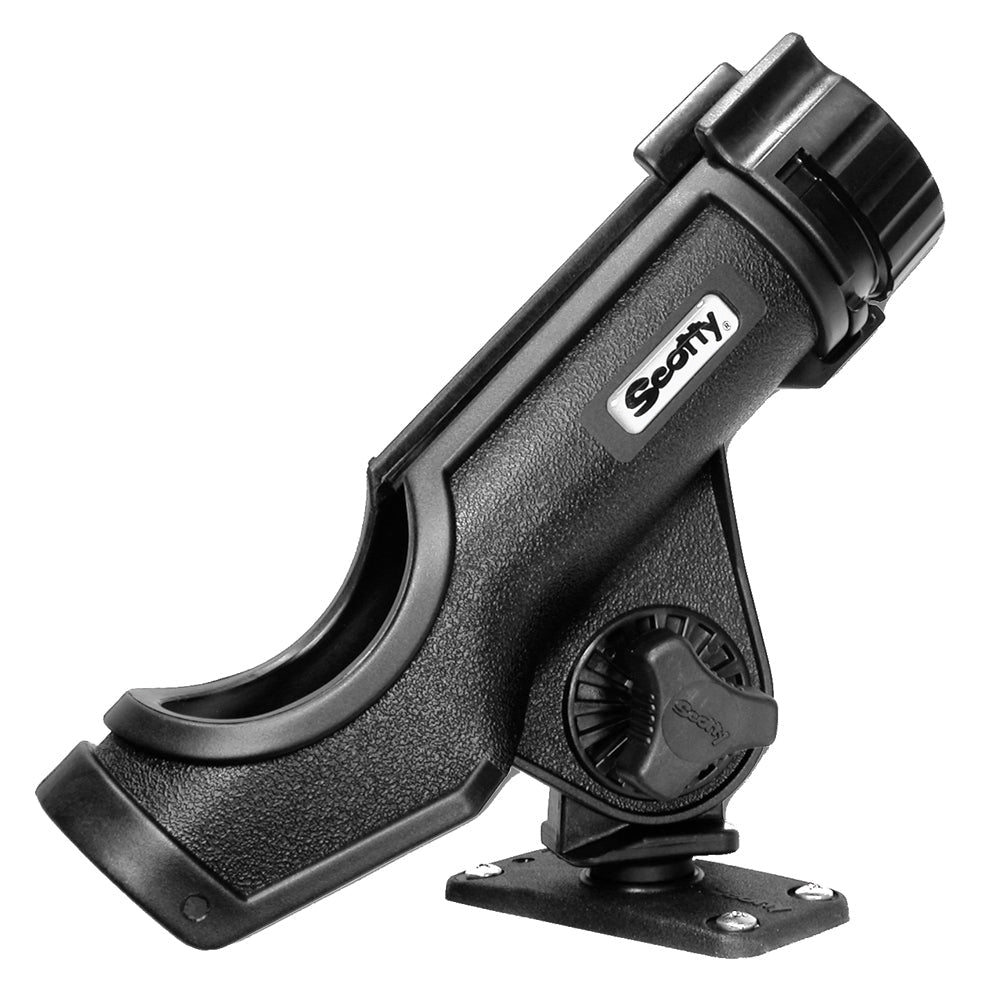 Scotty Powerlock Rod Holder Black w/244 Flush Deck Mount OutdoorUp