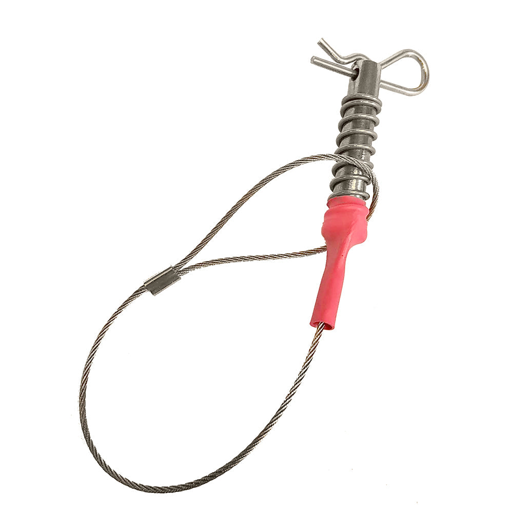 Sea Catch TR3 Spring Loaded Safety Pin - 1/4" Shackle OutdoorUp