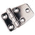 Sea-Dog Stainless Steel Short Side Door Hinge - Stamped Packaged OutdoorUp