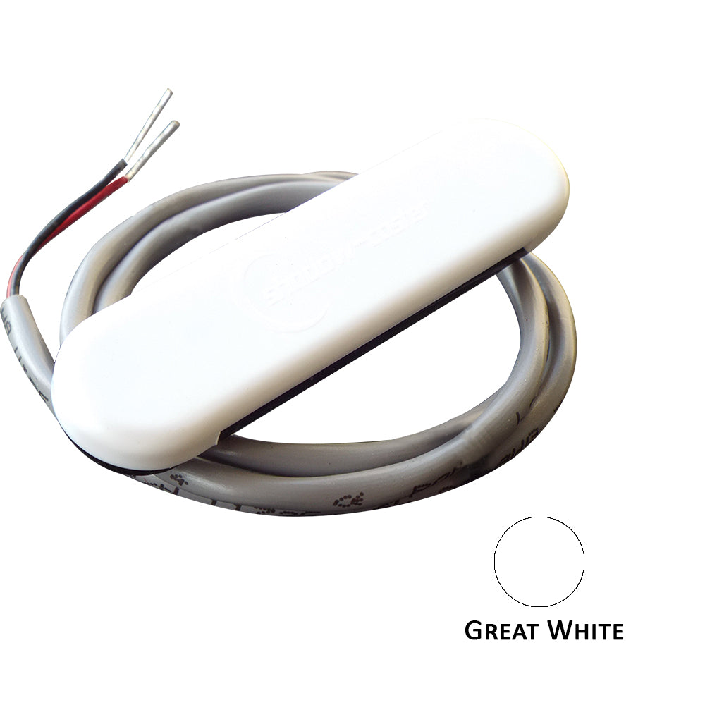 Shadow-Caster Courtesy Light w/2' Lead Wire - White ABS Cover - Great White - 4-Pack OutdoorUp