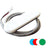 Shadow-Caster Courtesy Light w/2' Lead Wire - White ABS Cover - RGB Multi-Color - 4-Pack OutdoorUp