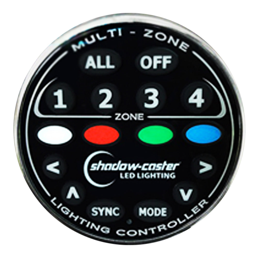 Shadow-Caster Round Zone Controller 4 Channel Remote f/MZ-LC or SCM-LC OutdoorUp