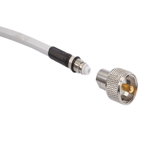 Shakespeare PL-259-ER Screw-On PL-259 Connector f/Cable w/Easy Route FME Mini-End OutdoorUp