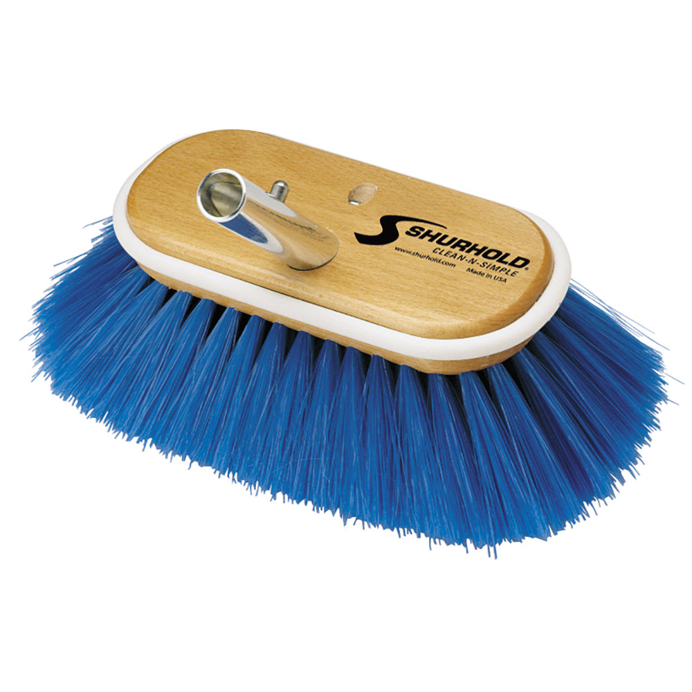 Shurhold 6" Nylon Extra Soft Bristles Deck Brush OutdoorUp