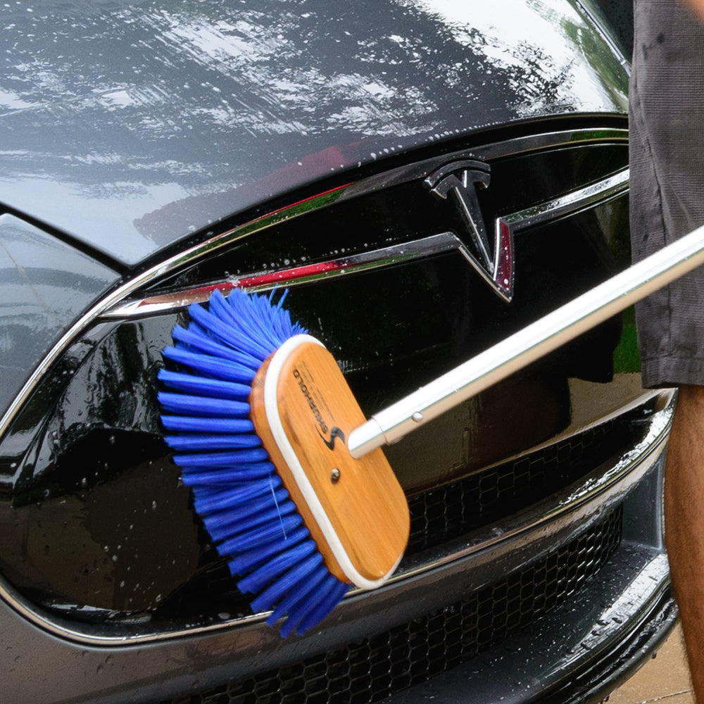 Shurhold 6" Nylon Extra Soft Bristles Deck Brush OutdoorUp