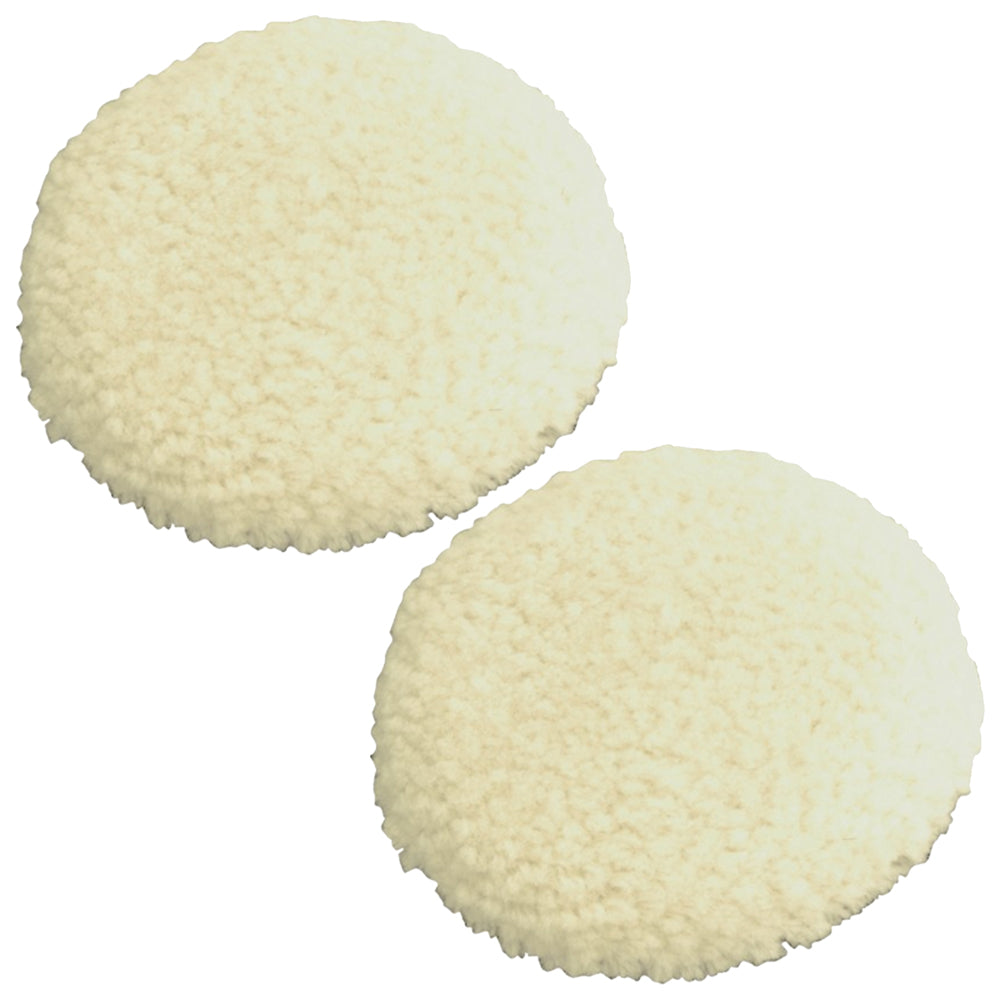 Shurhold Buff Magic Compounding Wool Pad - 2-Pack - 6.5" f/Dual Action Polisher OutdoorUp