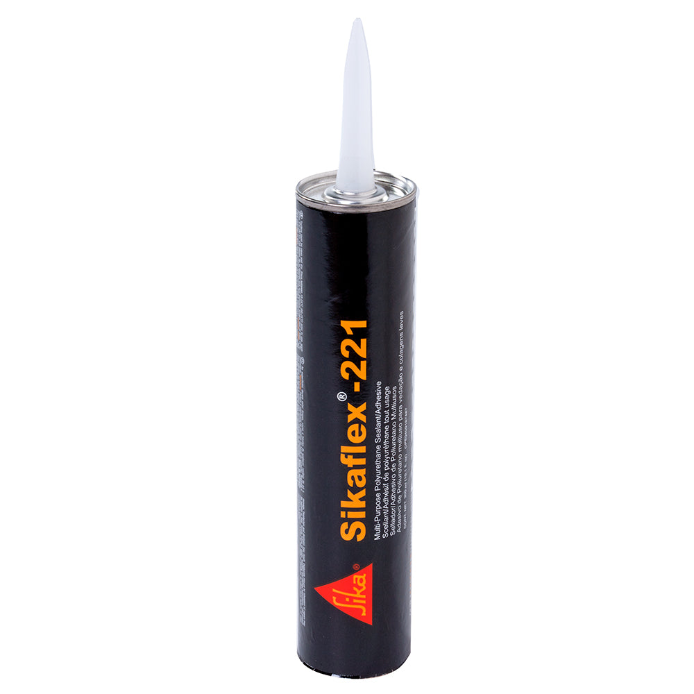 Sika Sikaflex 221 Multi-Purpose Polyurethane Sealant/Adhesive - 10.3oz (300ml) Cartridge - White OutdoorUp