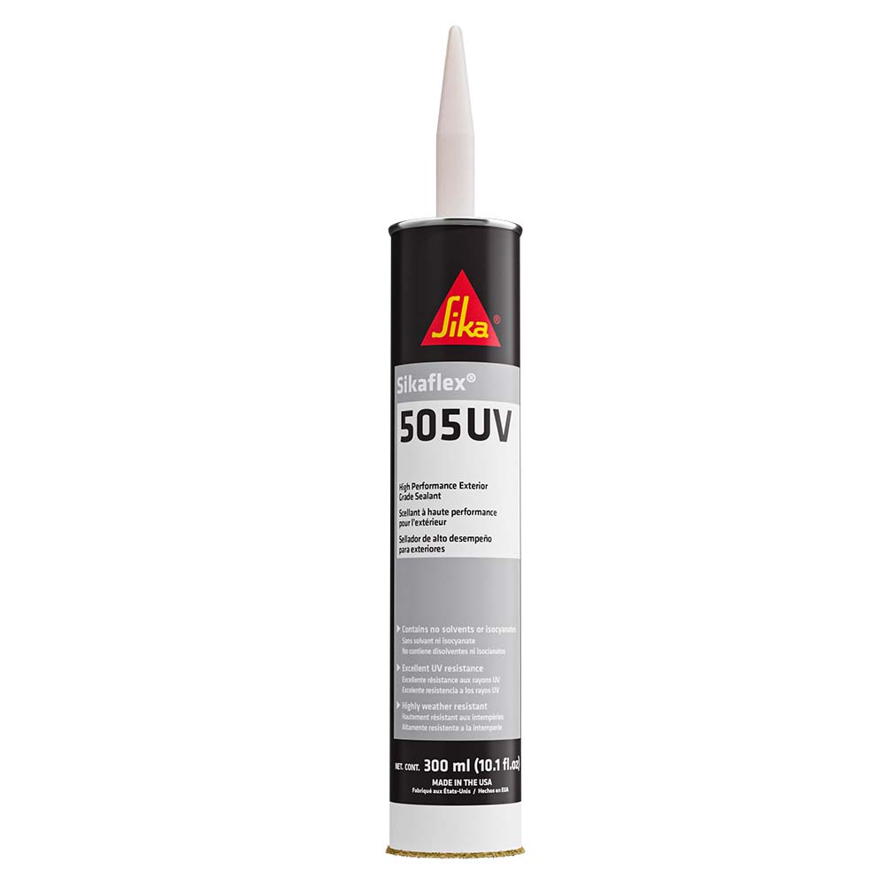 Sika Sikaflex 505UV High Performance Exterior Grade Sealant - 10.3oz(300ml) Cartridge - White OutdoorUp