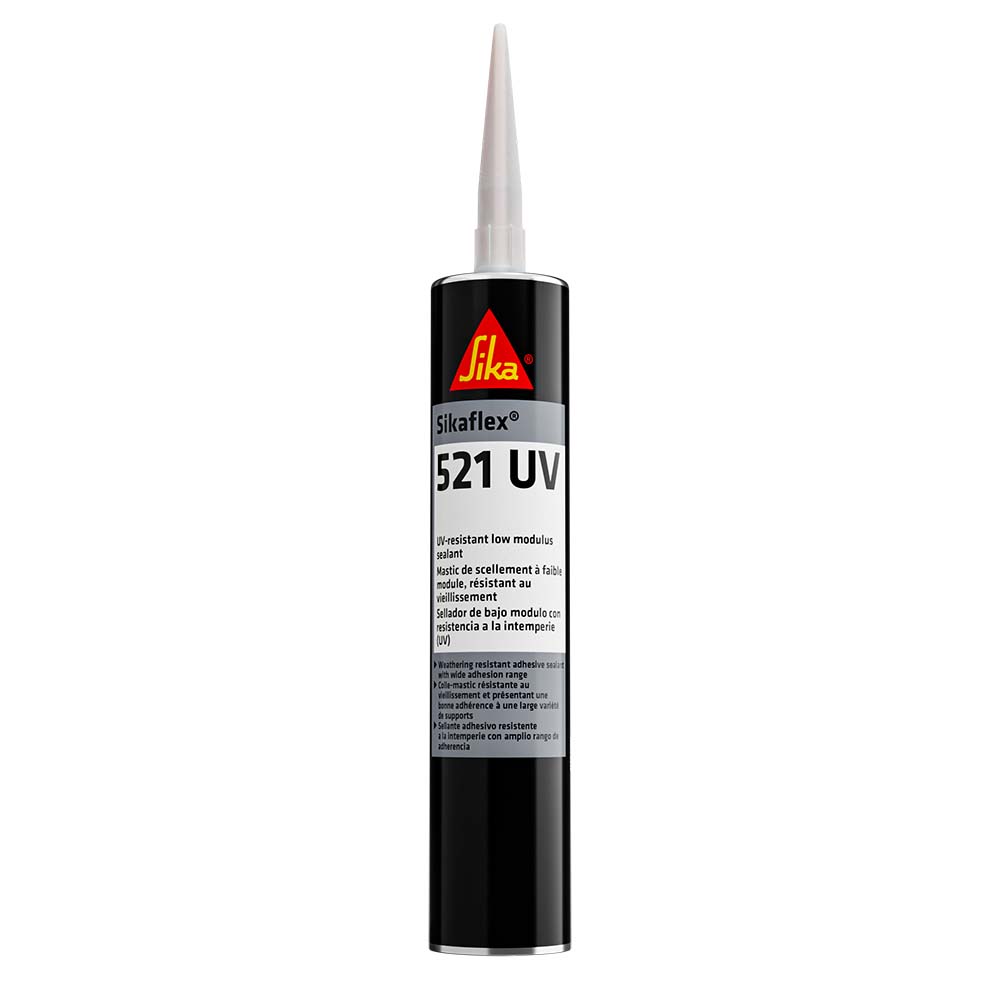 Sika Sikaflex 521UV UV Resistant LM Polyurethane Sealant - 10.3oz(300ml) Cartridge - White OutdoorUp