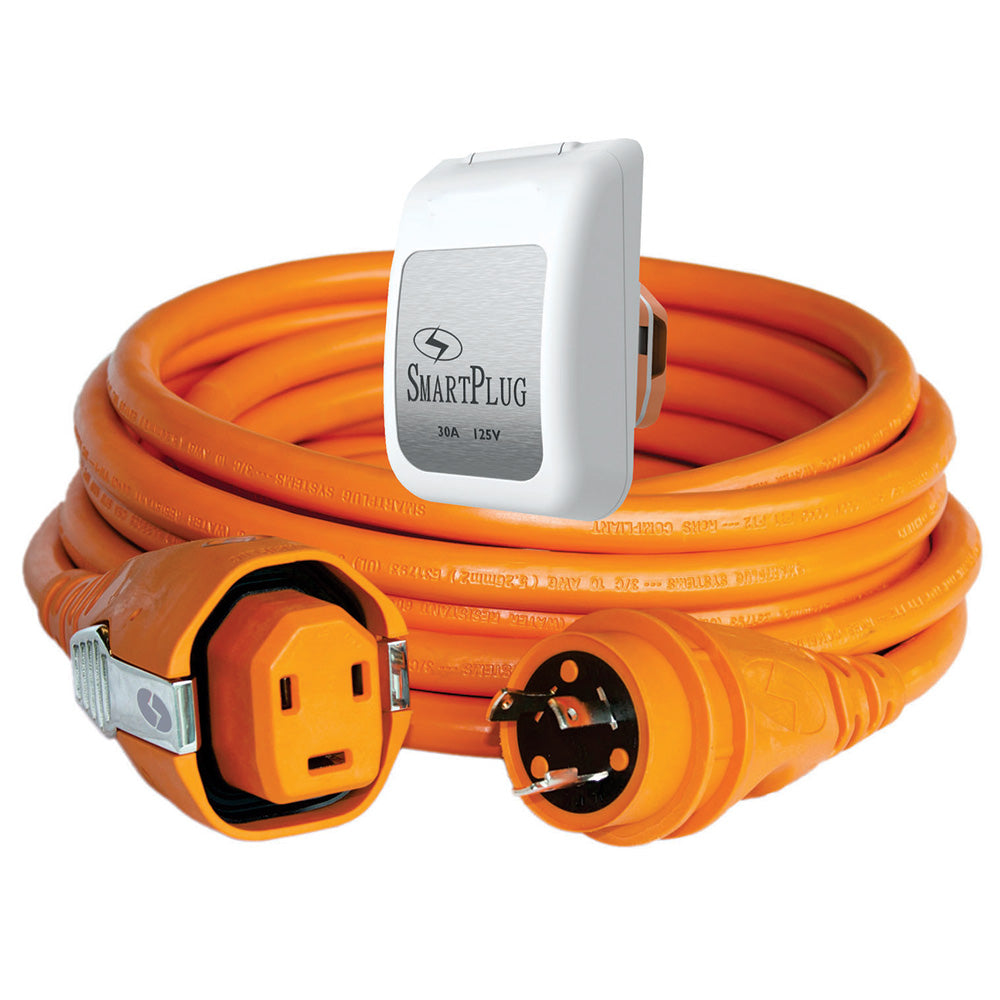 SmartPlug 30 AMP SmartPlug/Twist Type Cordset w/White Inlet Cover- 50 OutdoorUp