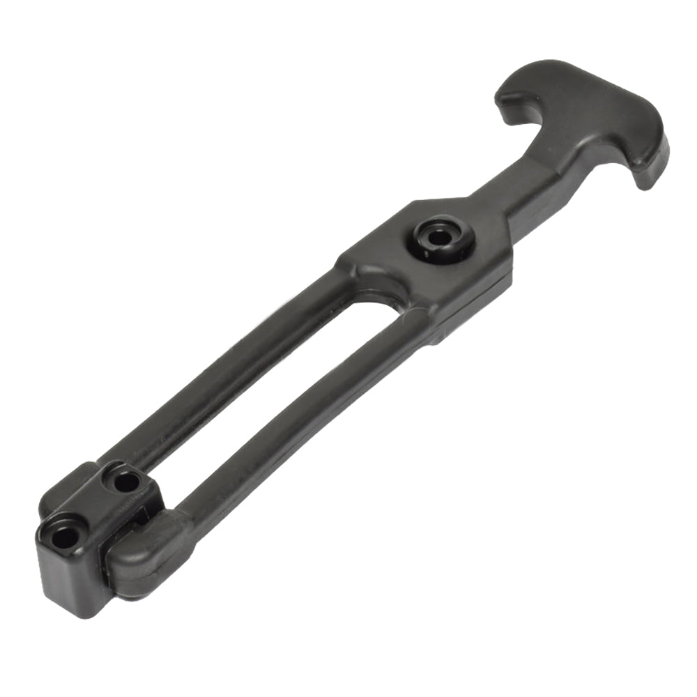 Southco T-Handle Latch w/Keeper - Pull Draw Front Mount Black Flexible Rubber OutdoorUp