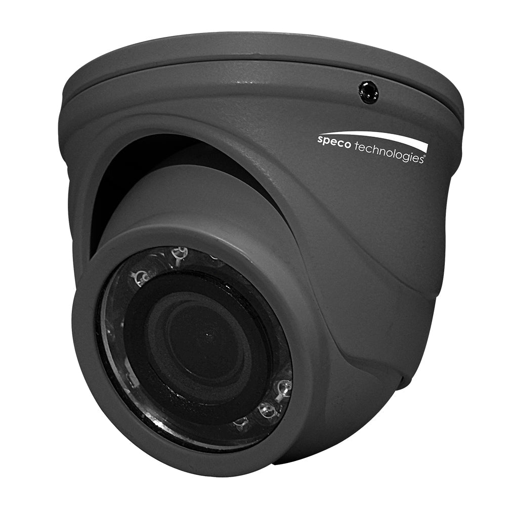 Speco 4MP HD-TVI Mini IR Turret w/2.9mm Lens - Grey OutdoorUp