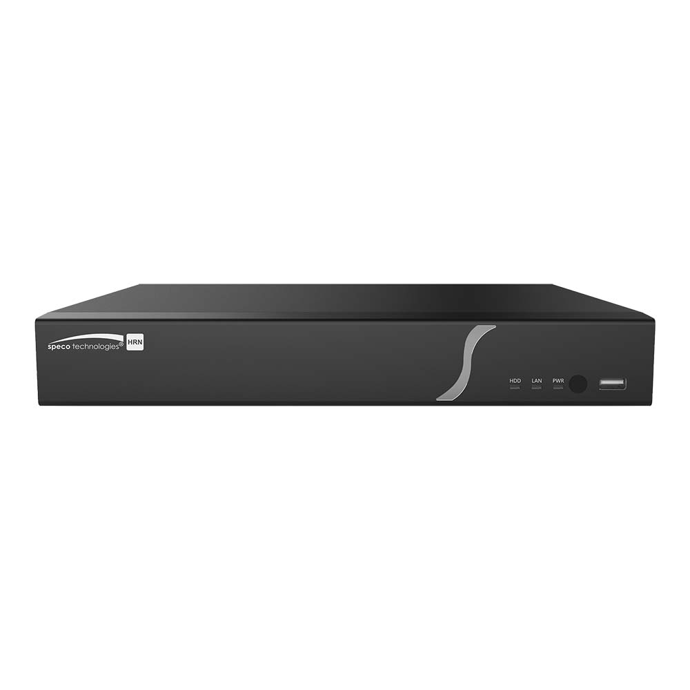 Speco 6 Channel Hybrid Recorder 4 Hybrid (TVI or IP) + 2IP, 2TB, NDAA OutdoorUp