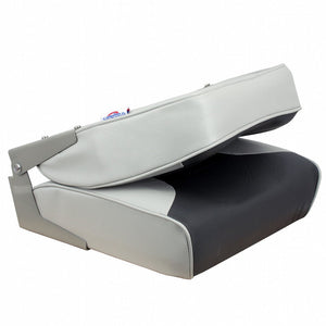 Springfield Economy Multi-Color Folding Seat - Grey/Charcoal OutdoorUp