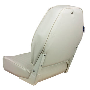 Springfield High Back Folding Seat - White OutdoorUp