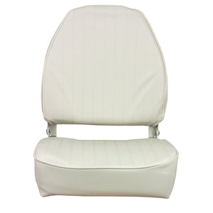 Springfield High Back Folding Seat - White OutdoorUp