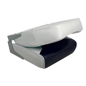 Springfield High Back Multi-Color Folding Seat - Blue/Grey OutdoorUp
