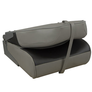 Springfield Premium Wave Folding Seat - Grey w/Meteor Stripe OutdoorUp