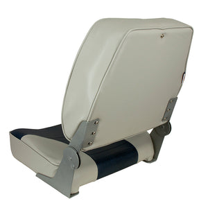 Springfield XXL Folding Seat - Grey/Blue OutdoorUp