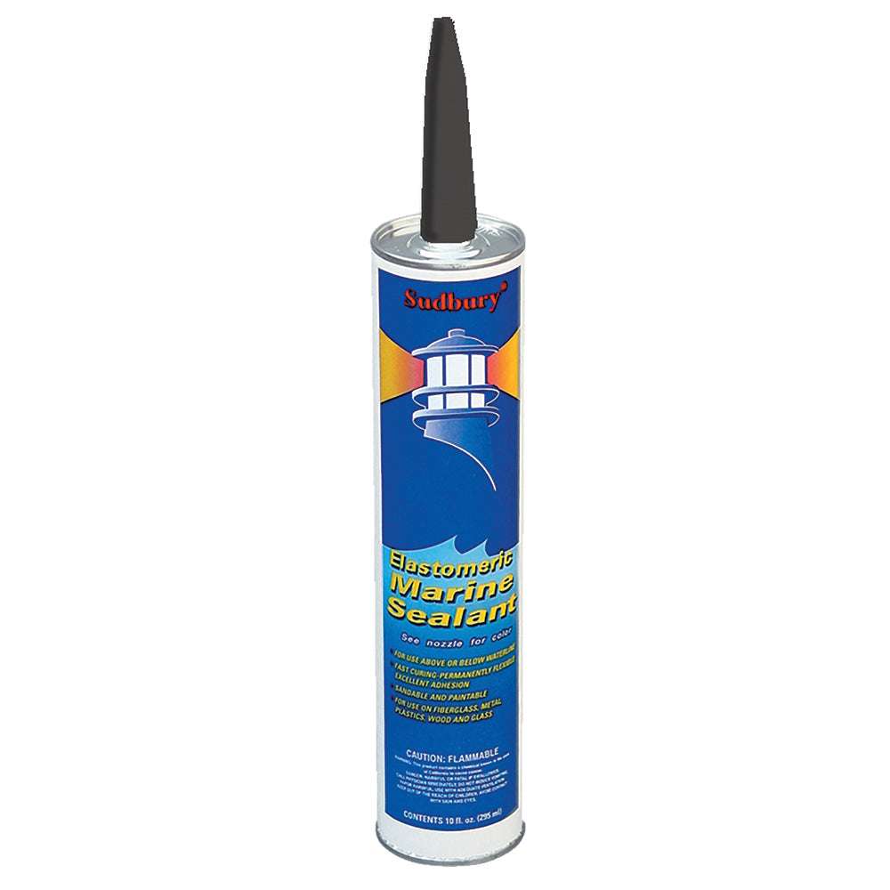 Sudbury Elastomeric Marine Sealant - 10oz Cartridge - Black OutdoorUp