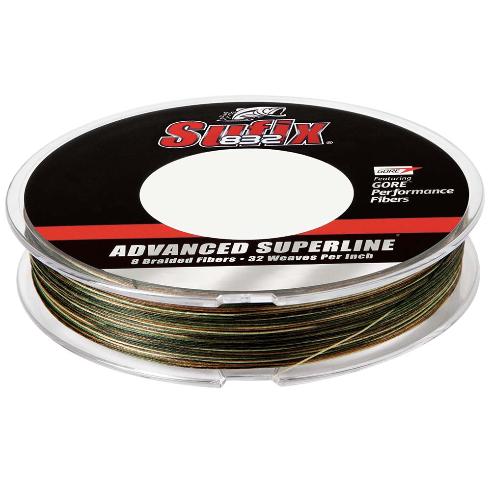 Sufix 832 Advanced Superline Braid - 30lb - Camo - 300 yds OutdoorUp